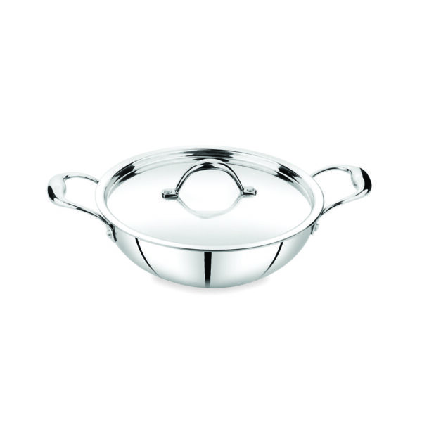 Triply Kadai WIth Lid - Triply Cookware