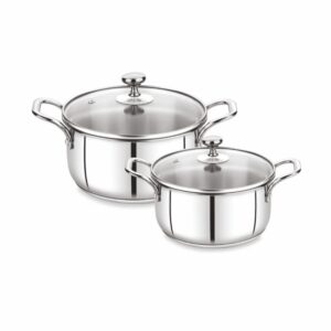 Induction Bottom casserole with glass lid